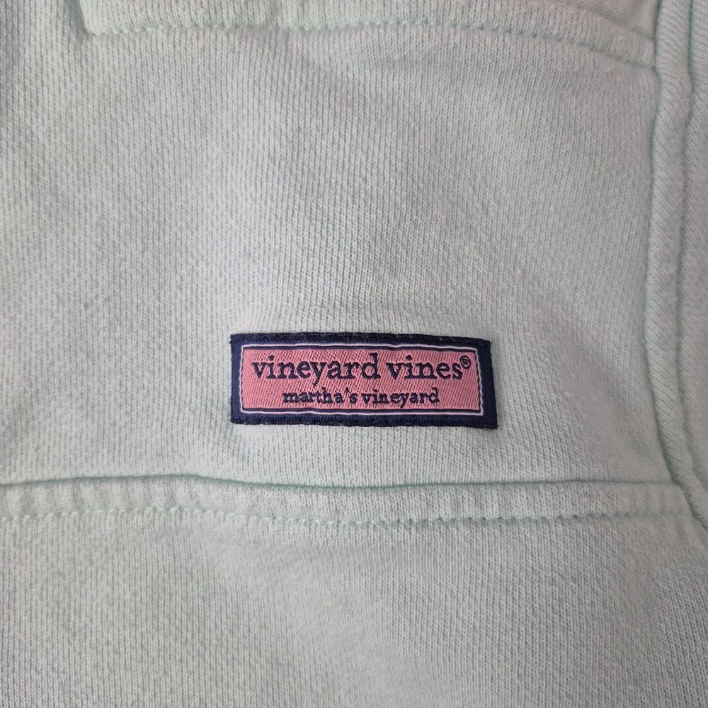 Vineyard Vines Women’s Mint Green Shep Shirt Quarter Zip Pullover Size M - Picture 3 of 12